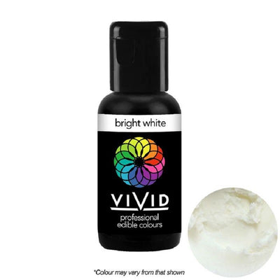 Vivid Gel paste food colouring Bright White