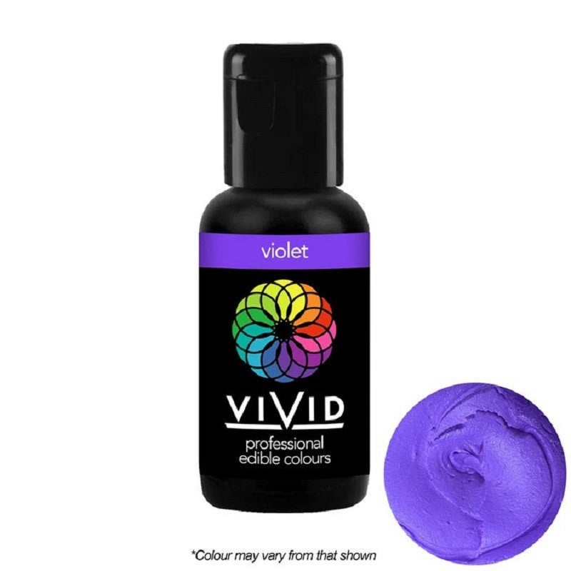 Vivid Gel paste food colouring Violet