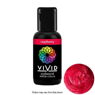 Vivid Gel paste food colouring Raspberry Red