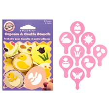 Easter cupcake and cookie stencils