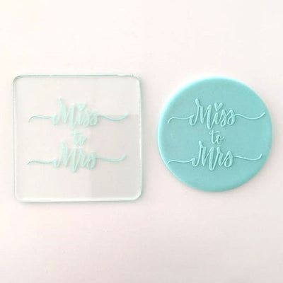 Debosser Miss to Mrs embosser