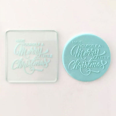 Debosser HAVE YOURSELF A MERRY LITTLE CHRISTMAS DEBOSSER embosser