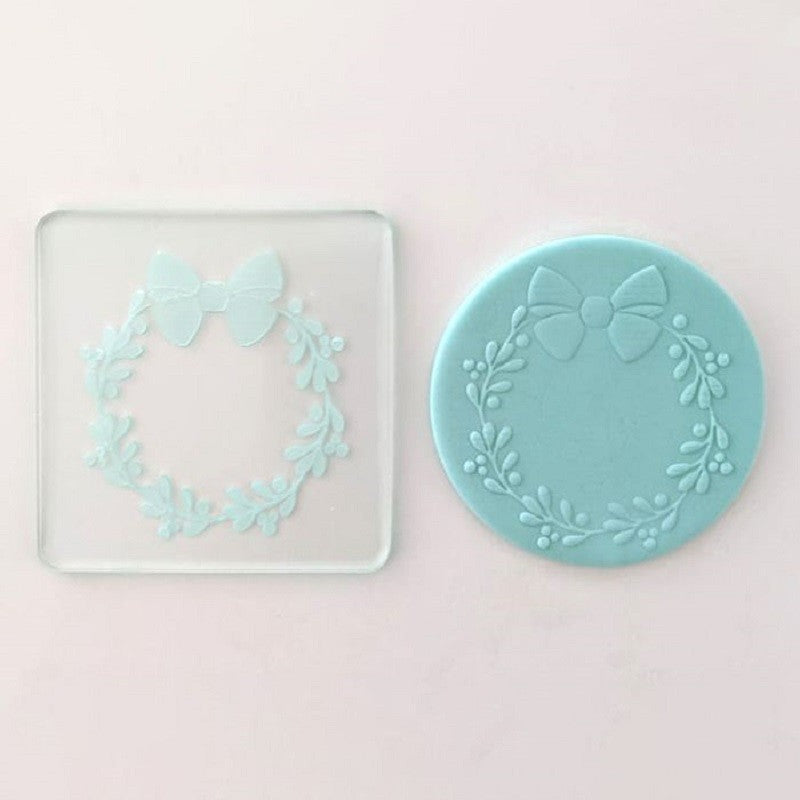 Debosser Christmas wreath DEBOSSER embosser