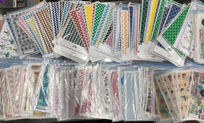 $20 special 10x mixed wafer paper printed sheets 59.50 value