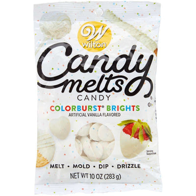 Candy melts Colourburst white (like chocolate for melting and moulding)