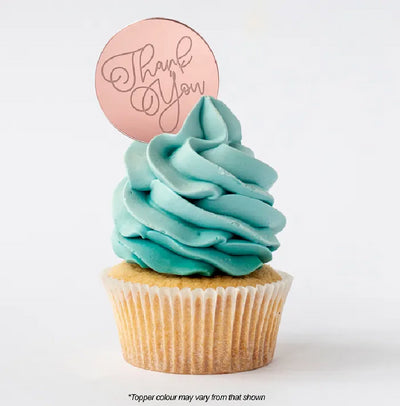 Thank you ROUND MIRROR TOPPER Rose Gold