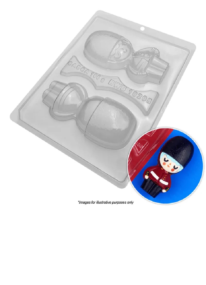 Queens guard chocolate mould