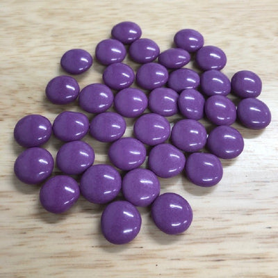 Chocolate drop gems buttons PURPLE