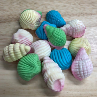 Pretty seashells candy or lollies