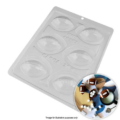 Rugby balls chocolate mould