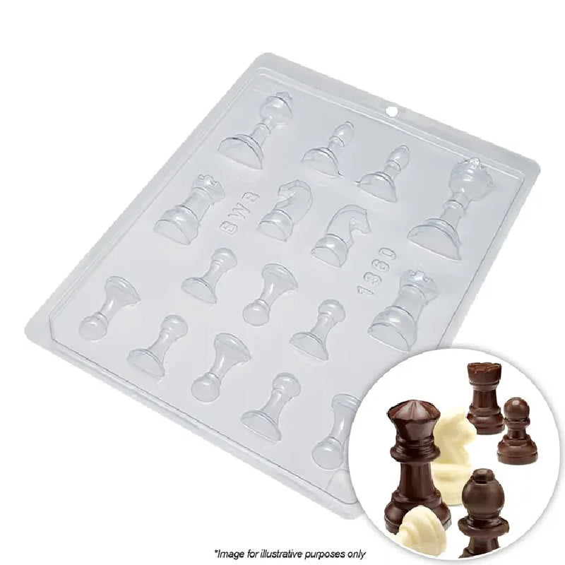CHESS PIECES CHOCOLATE MOULD