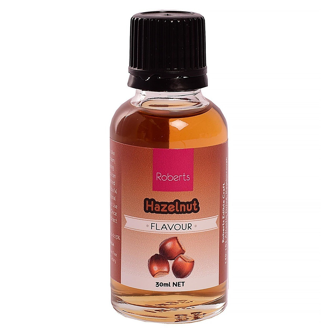 Roberts Confectionery Flavouring 30ml Hazelnut