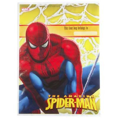 Spiderman party lootbags (8) No 1