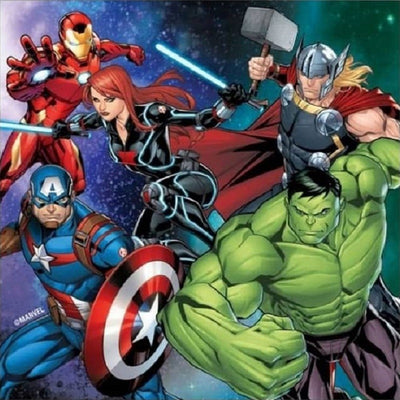 Avengers party napkins (20) style no 1