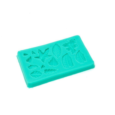 Assorted small leaves silicone mould