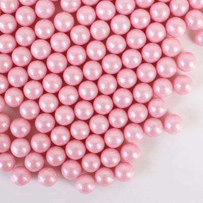 7mm sugar pearls Pearl Pink 80g