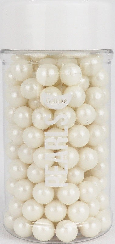 7mm sugar pearls Pearl White 80g