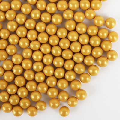 7mm sugar pearls Pearl Gold 80g