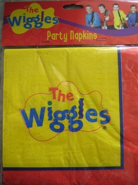The Wiggles party napkins (16)