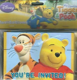 Winnie the Pooh and friends party invites (8)