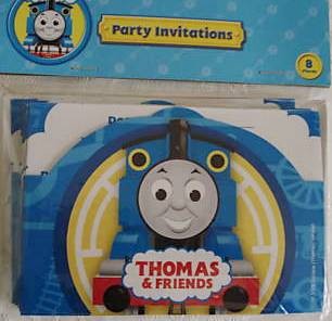 Thomas the tank engine party invites (8)
