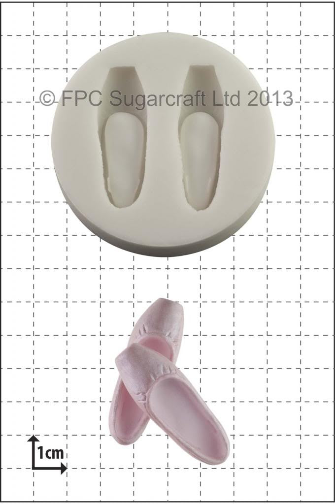Ballet Shoes or slippers silicone mould