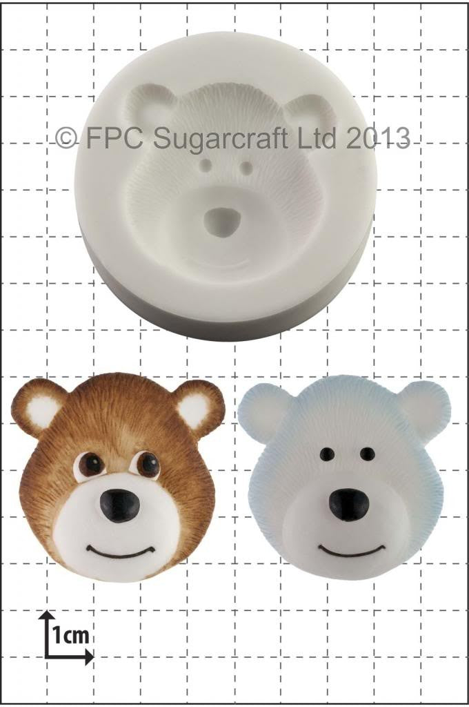 Bear Head silicone mould