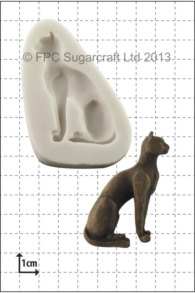 Egyptian Cat silicone mould