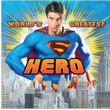 Superman party napkins (16) No 1