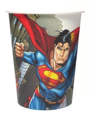 Superman party cups (8)