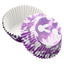 Easter Bunny purple standard foil cupcake papers