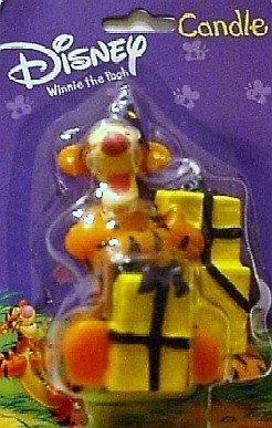 Winnie the Pooh Tigger figural candle