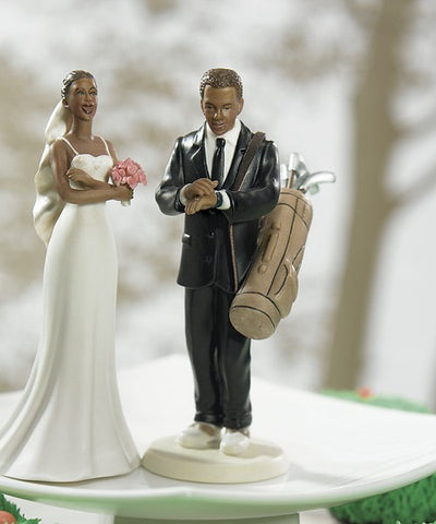 Bride Exasperated ethnic Mix & Match cake topper