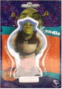 Shrek 3 candle