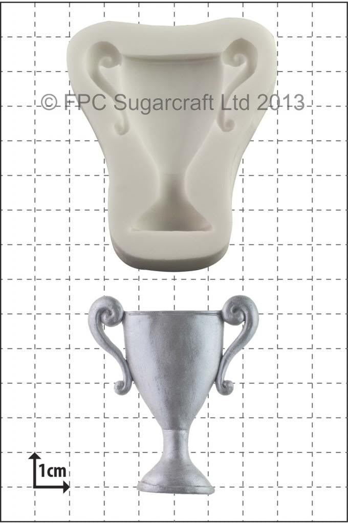 Trophy silicone mould