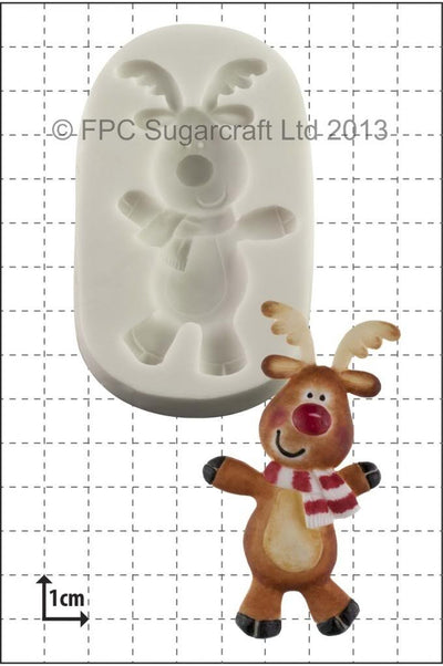 Dancing Reindeer silicone mould