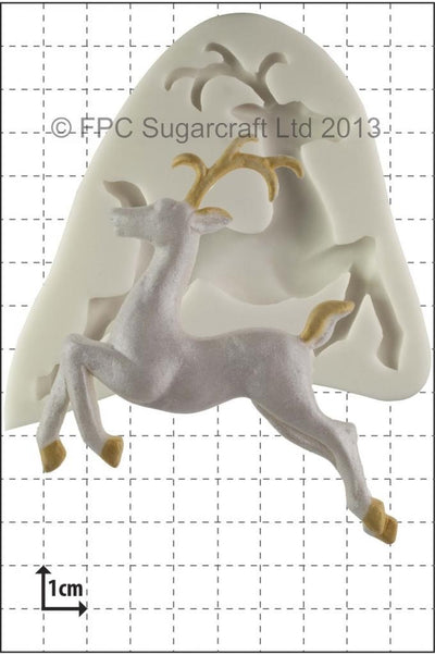 Leaping Deer silicone mould