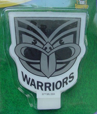 Warriors Rugby League candle