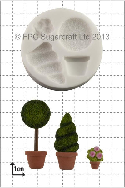 Topiary silicone mould