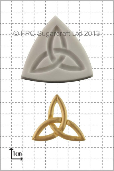 Celtic Trefoil silicone mould