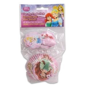 Disney Princess Cupcake paper and picks combo pack