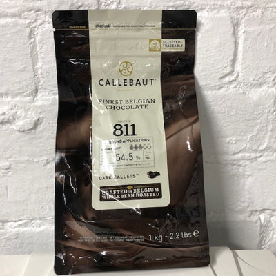 Callebaut 54.5% couverture chocolate 1kg callets