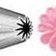 Large Wilton icing nozzle tip 1E Drop Flower and Rosettes