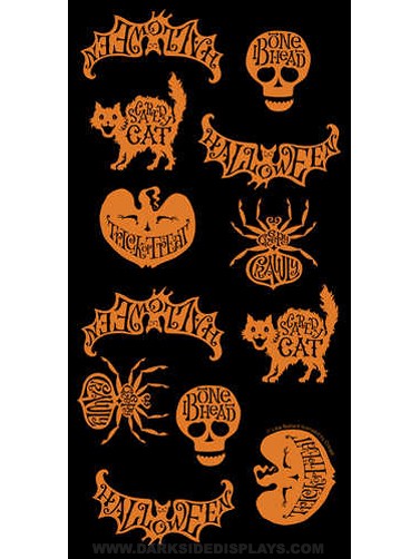 Scary Silhouettes HALLOWEEN treat bags (20)