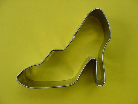 High heel Shoe or glass slipper cookie cutter style 1