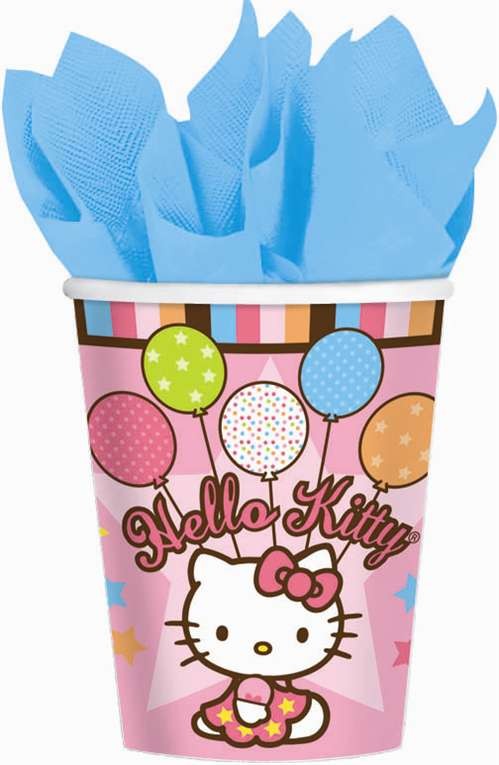 Hello Kitty party cups (8)