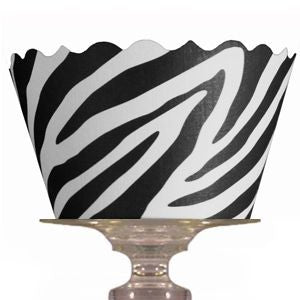 Cupcake wrappers Zebra (12)