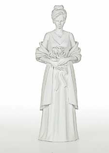 Bridesmaid or contemporary bride figurine