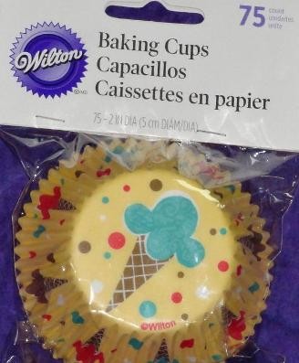 Ice Cream design standard cupcake papers