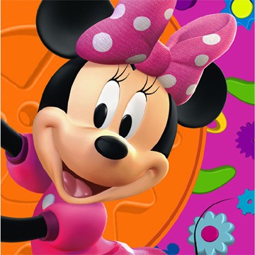Minnie Mouse party lunch napkins (16)